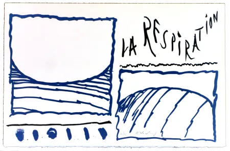 石版画 Alechinsky - Le rêve de l'ammonite 13