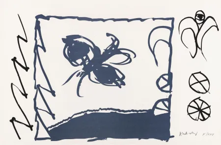 石版画 Alechinsky - Le rêve de l'ammonite 15