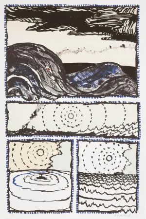 石版画 Alechinsky - Le Volturno 03