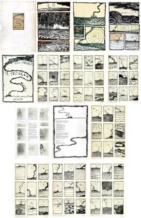 石版画 Alechinsky - Le Volturno (album complet)