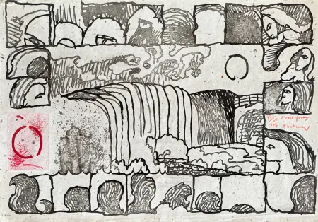 蚀刻版画 Alechinsky - L’eau forte