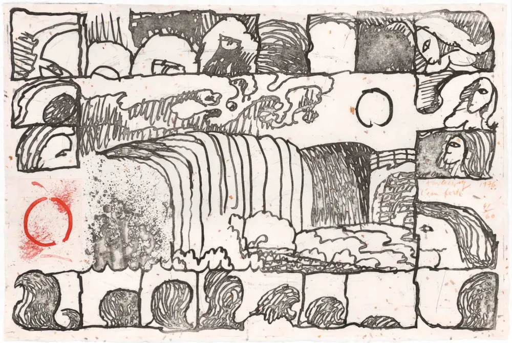 蚀刻版画 Alechinsky - L’eau forte