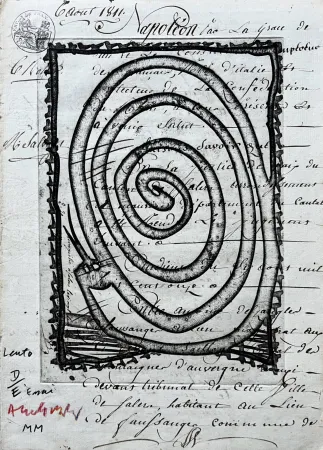 版画 Alechinsky - Lento