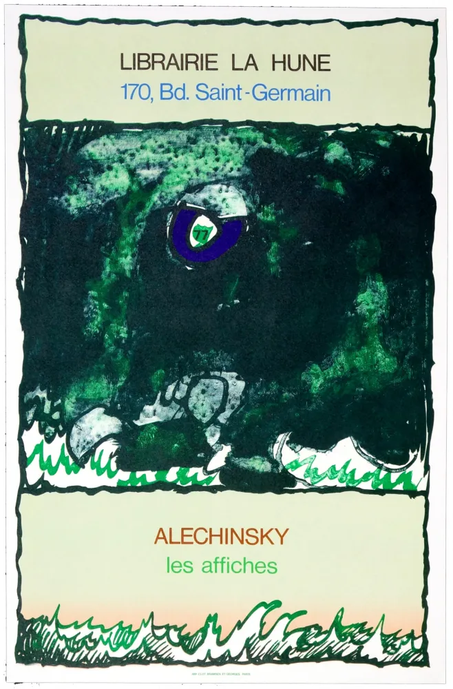 海报 Alechinsky - Les Affiches, 1977