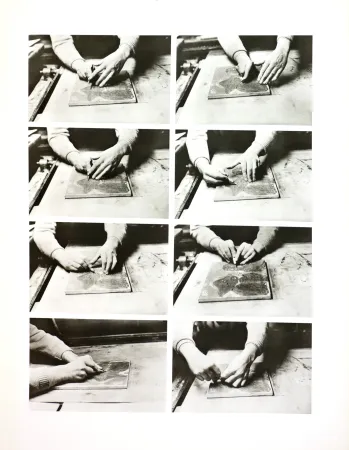 摄影 Alechinsky - Les mains de Jorn