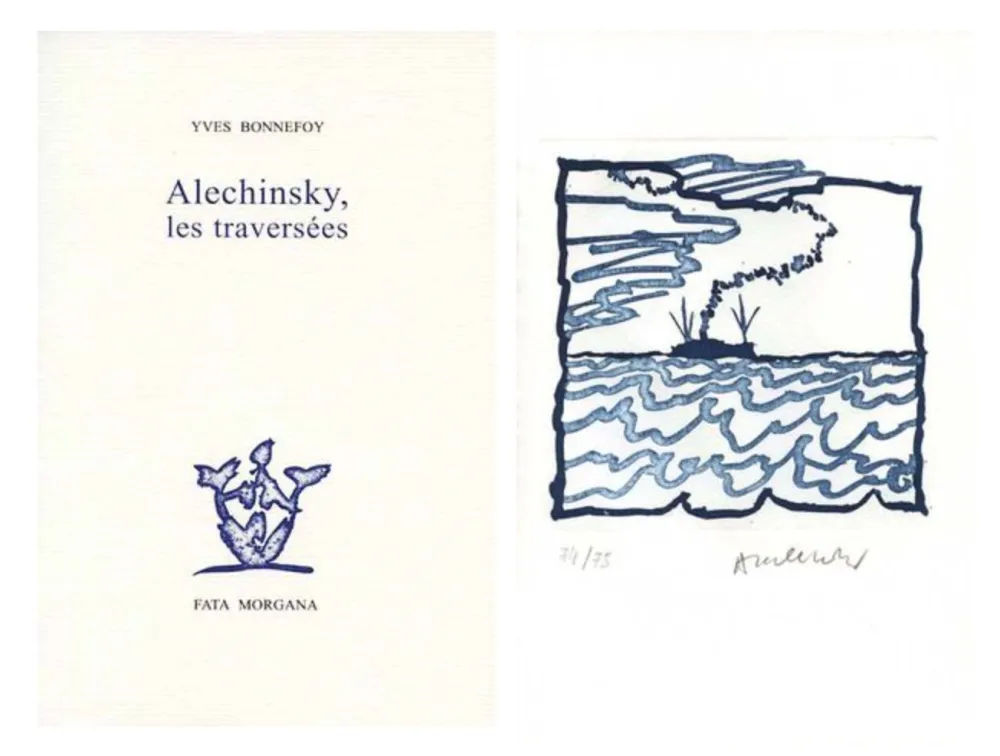 插图书 Alechinsky - Les traversées