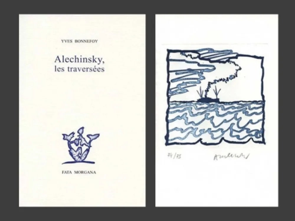 插图书 Alechinsky - Les Traversées