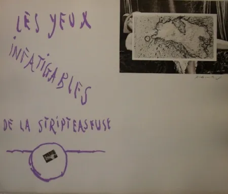 蚀刻飞尘法 Alechinsky - Les yeux infatigables