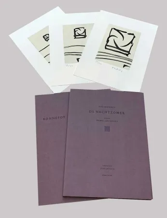 插图书 Alechinsky - L'été de nuit