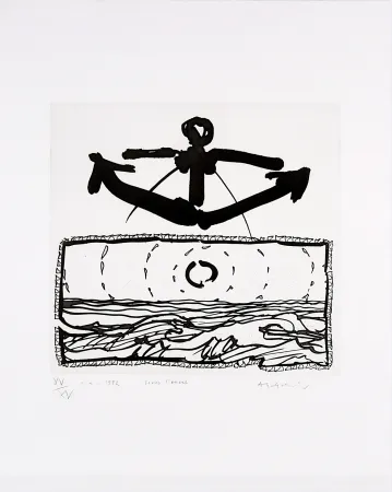 蚀刻飞尘法 Alechinsky - Lever L’encre