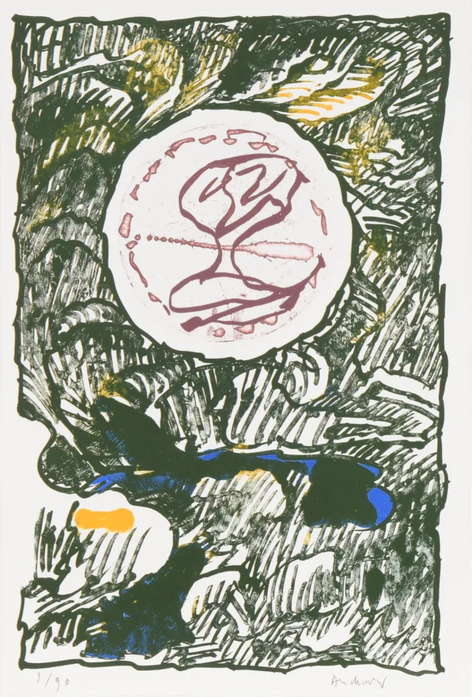 石版画 Alechinsky - L'excédante 01