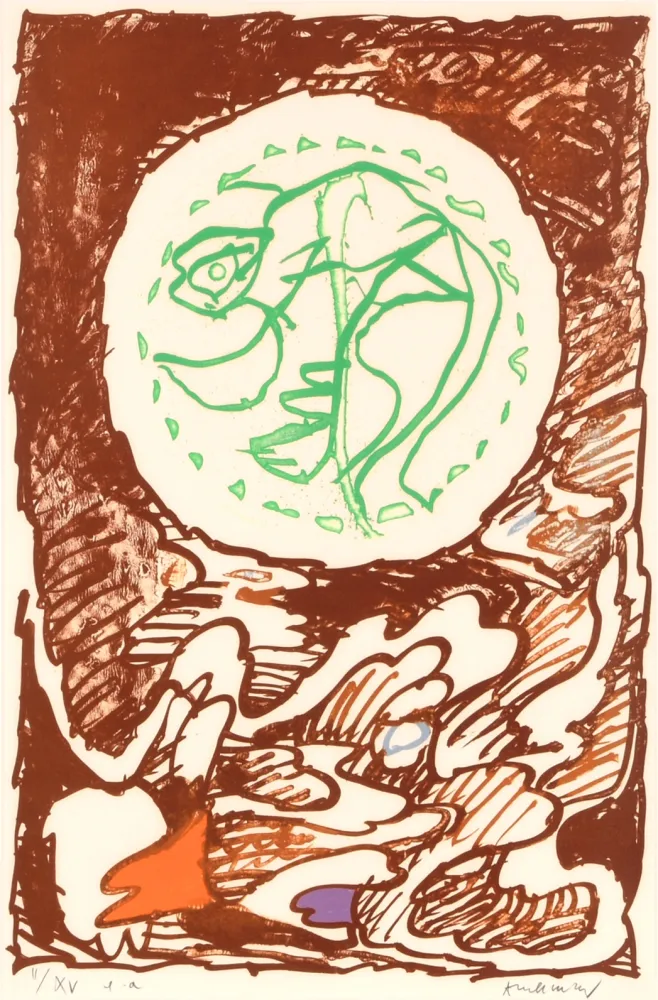 石版画 Alechinsky - L'excédante 02