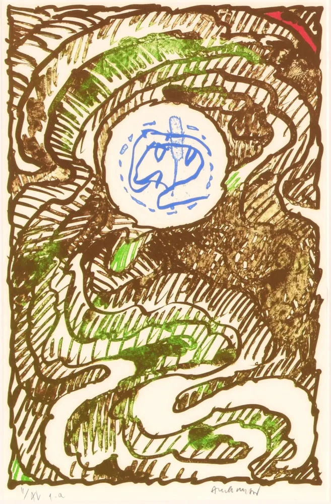 石版画 Alechinsky - L'excédante 03