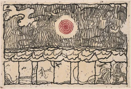 蚀刻飞尘法 Alechinsky - Ligne directe