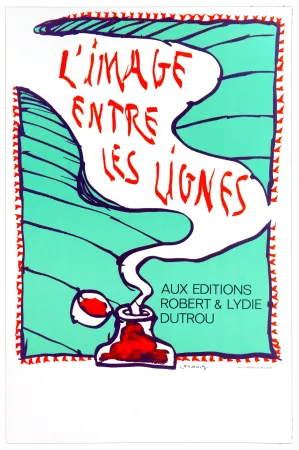 石版画 Alechinsky - L'image entre les lignes