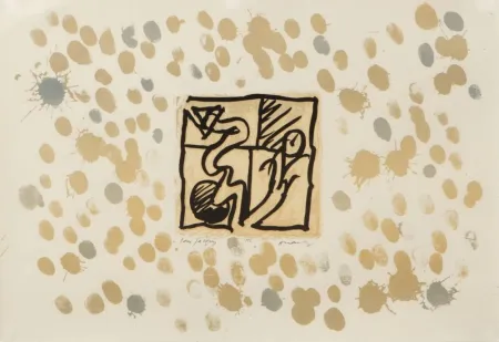 石版画 Alechinsky - Lino-Litho, Planche IV