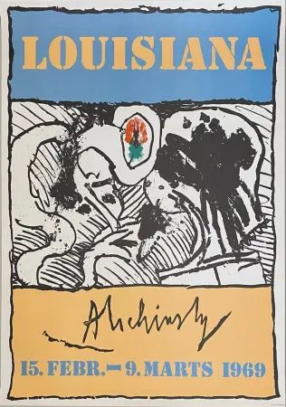 海报 Alechinsky - Louisiana