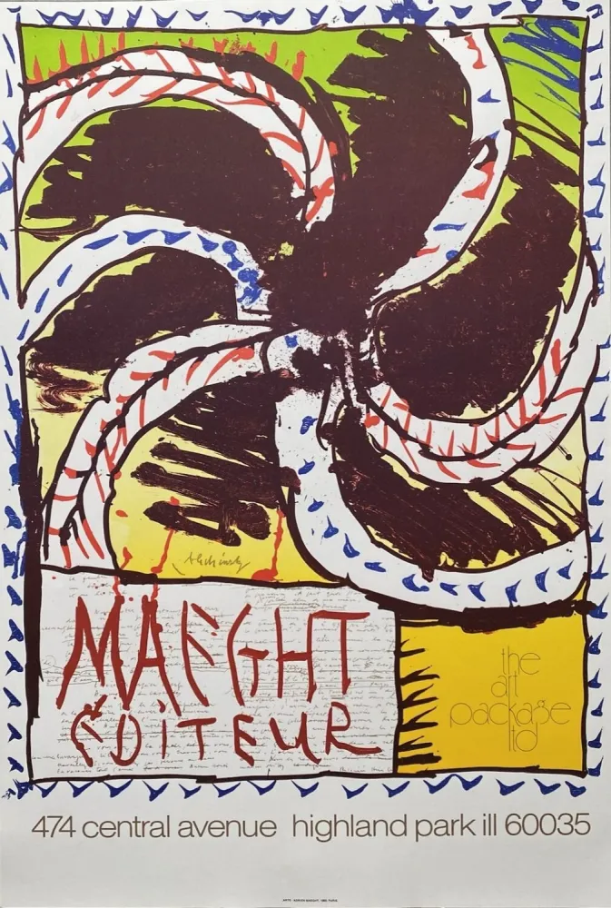 海报 Alechinsky - Maeght Editeur