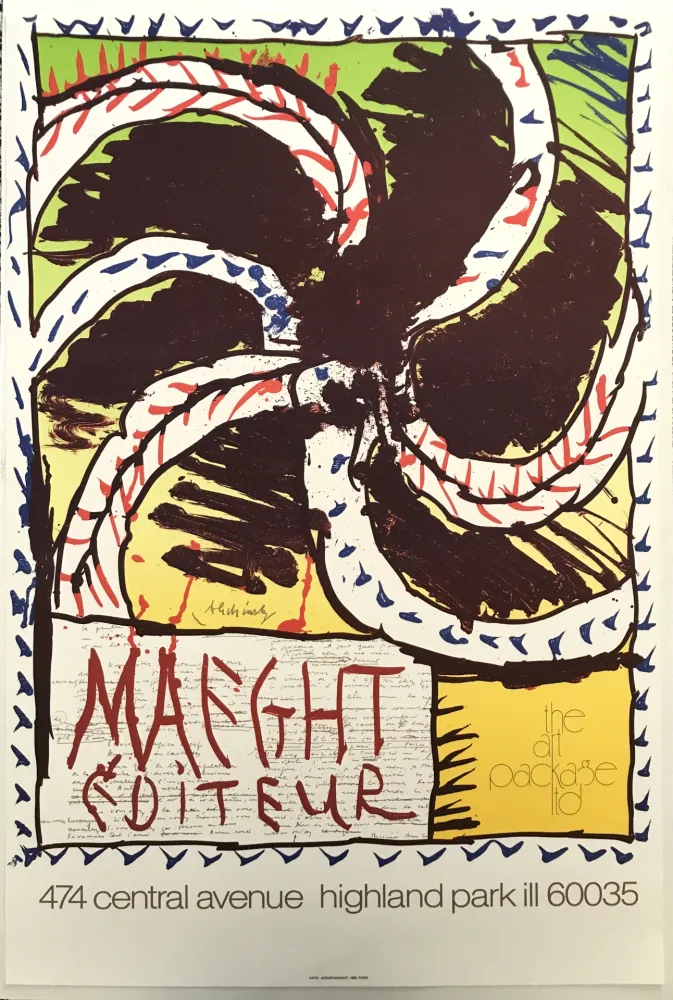 海报 Alechinsky - Maeght éditeur NY