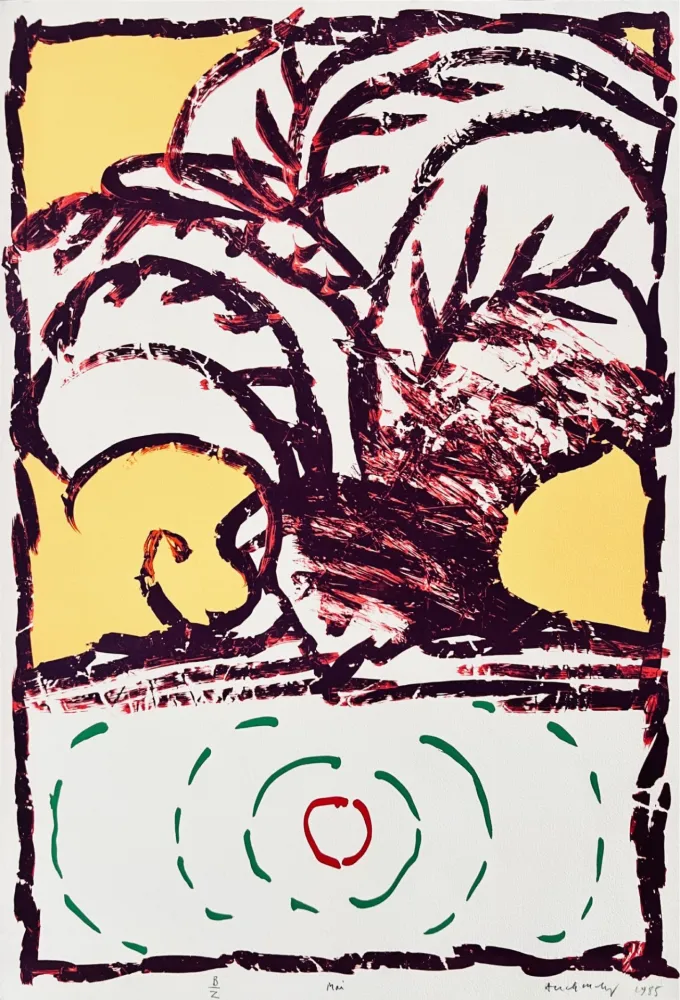 石版画 Alechinsky - Mai