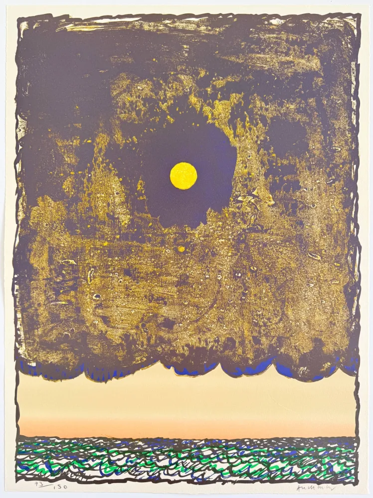 石版画 Alechinsky - Marée basse