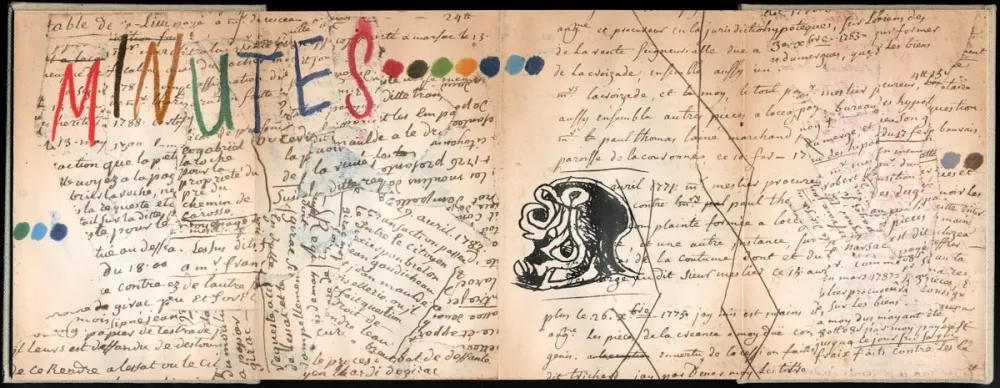 插图书 Alechinsky - Minutes