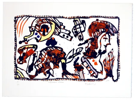 石版画 Alechinsky - Morceaux Choisis