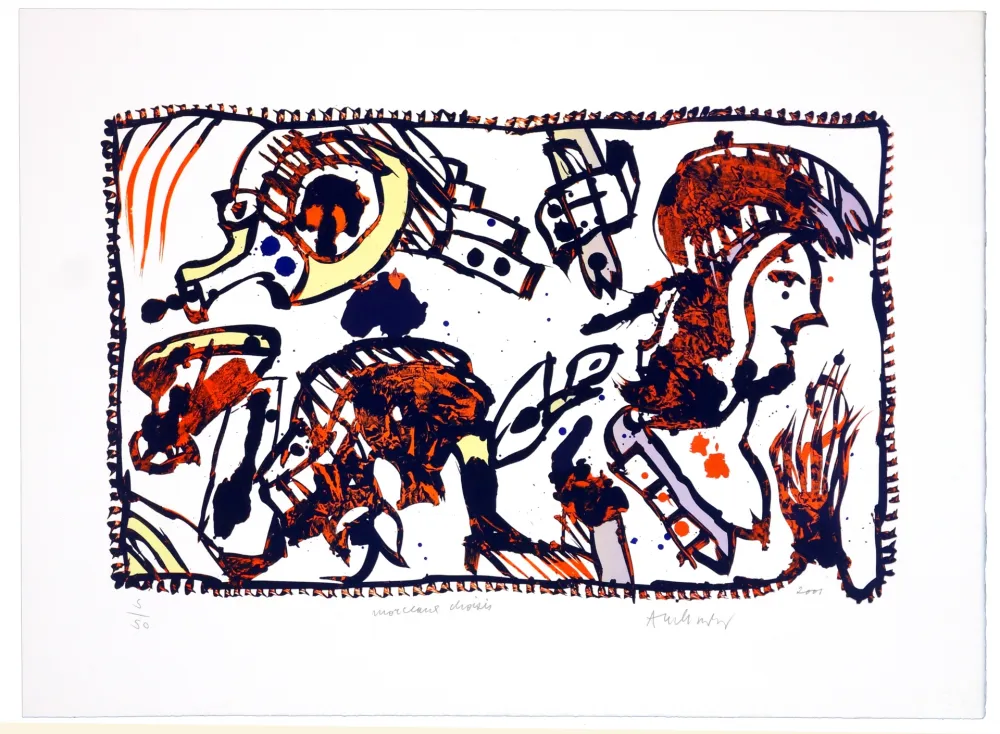 石版画 Alechinsky - Morceaux Choisis