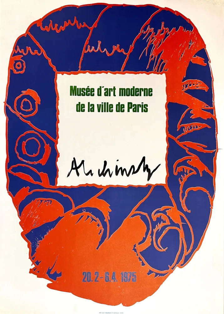 海报 Alechinsky - Musée d’art moderne de la ville de Paris