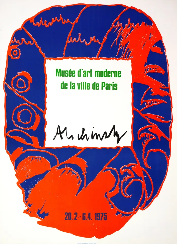 海报 Alechinsky - Musée d'art moderne de la ville de Paris