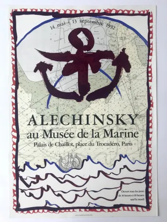 海报 Alechinsky - Musée de la Marine