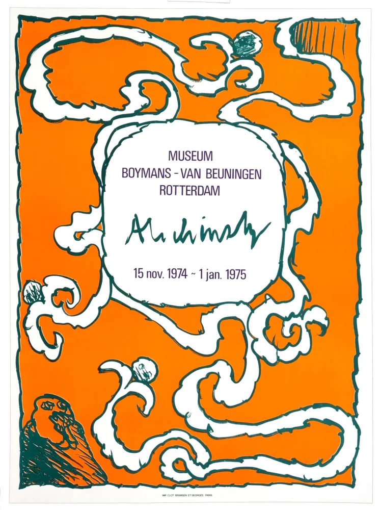 石版画 Alechinsky - Museums Boymans-van Beuningen