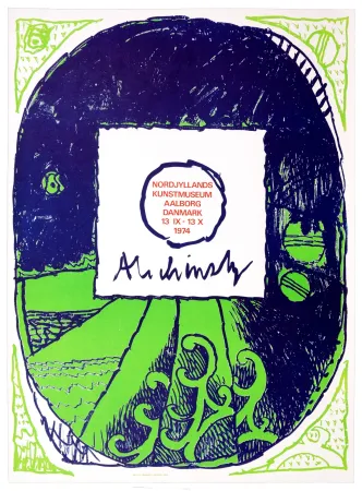 石版画 Alechinsky - Nordjyllands Kunst-Museum, Aalborg