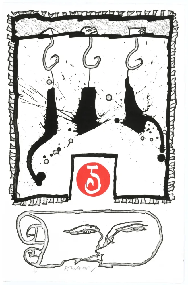 版画 Alechinsky - Odessa Mama 07