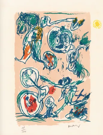 石版画 Alechinsky - Ordre dispersé