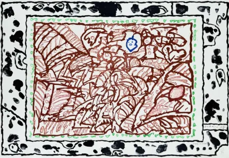 蚀刻版画 Alechinsky - Ordre Minéral