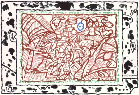 蚀刻飞尘法 Alechinsky - Ordre minéral
