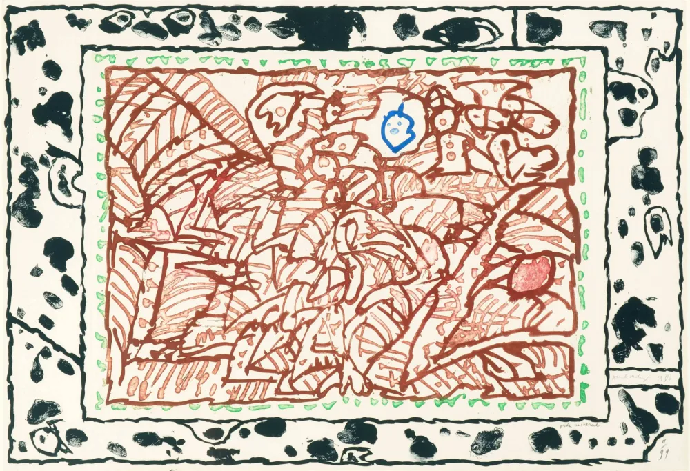 蚀刻版画 Alechinsky - Ordre Minéral