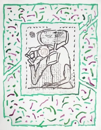 版画 Alechinsky - Ouverture et finale