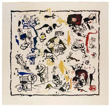 石版画 Alechinsky - Panoplie