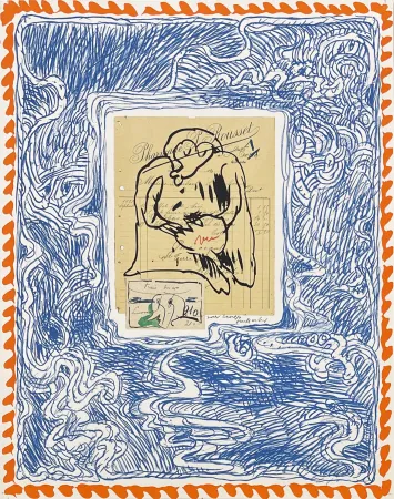 石版画 Alechinsky - Papiers traités