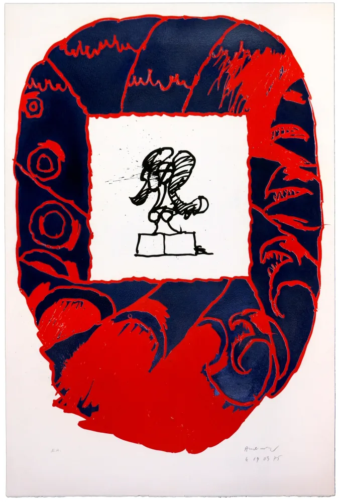 石版画 Alechinsky - Paris