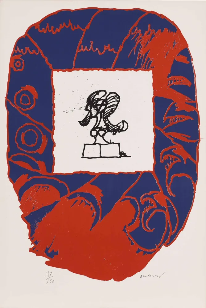 石版画 Alechinsky - Paris