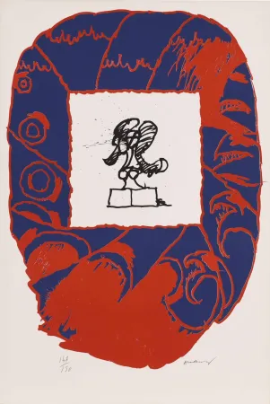 石版画 Alechinsky - Paris