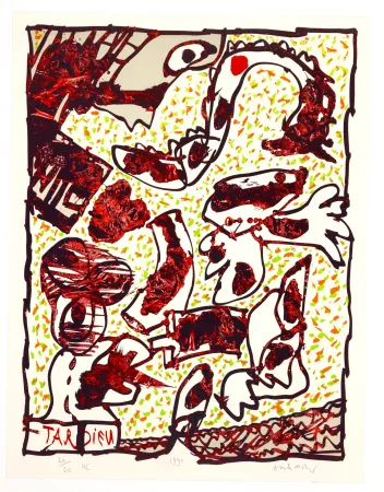 石版画 Alechinsky - Passe muraille