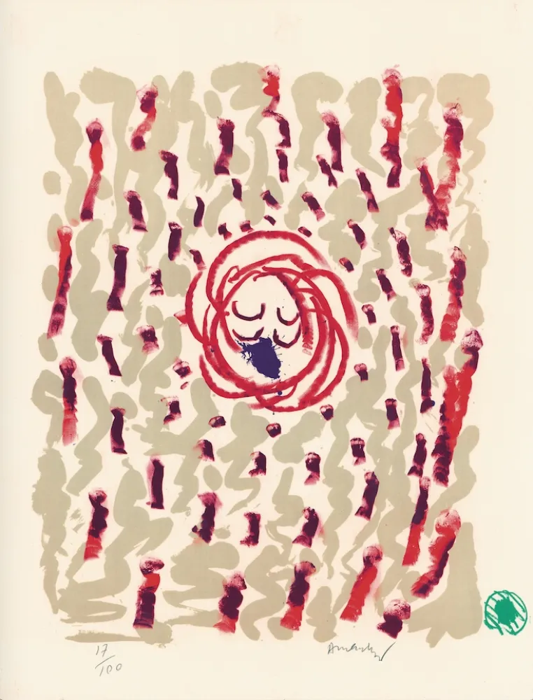 石版画 Alechinsky - Pavane mille regrets