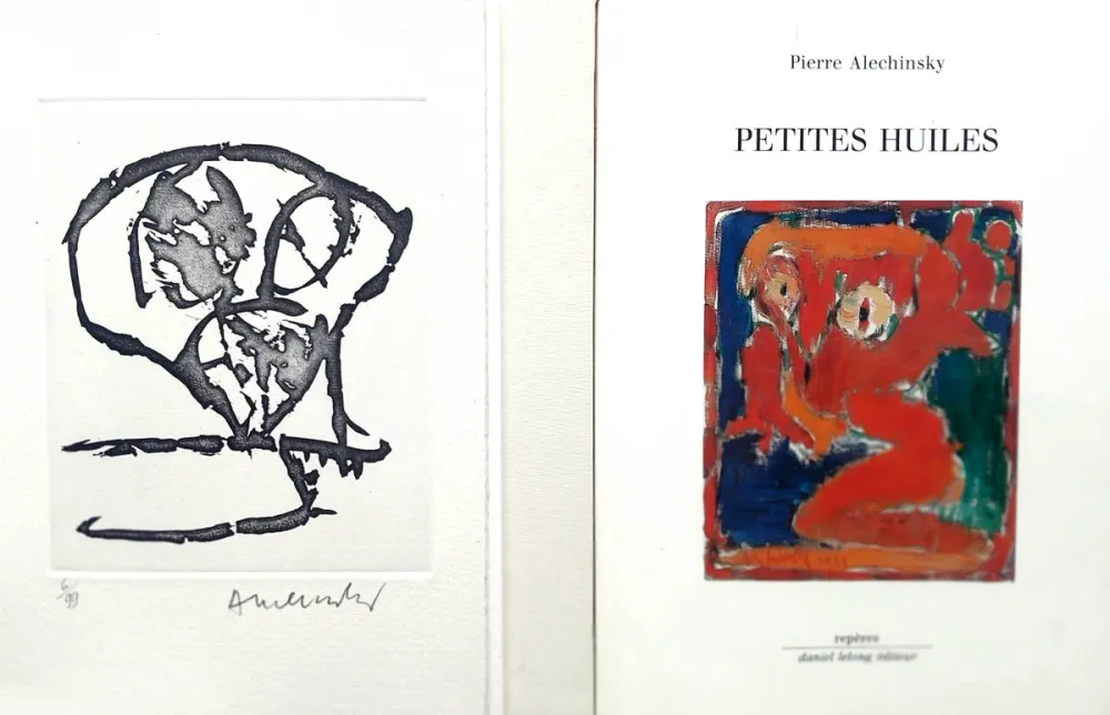 蚀刻版画 Alechinsky - Petites huiles