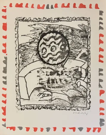 蚀刻版画 Alechinsky - Pièces du mobilier urbain