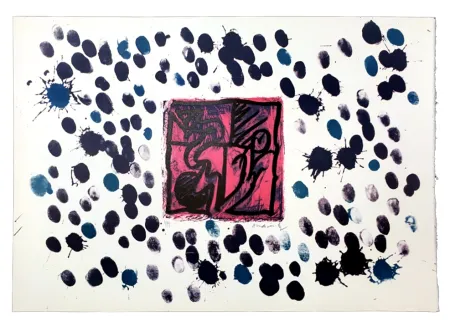 石版画 Alechinsky - Planche IV