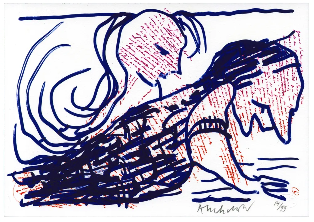 石版画 Alechinsky - Pointes et Feutres (2)